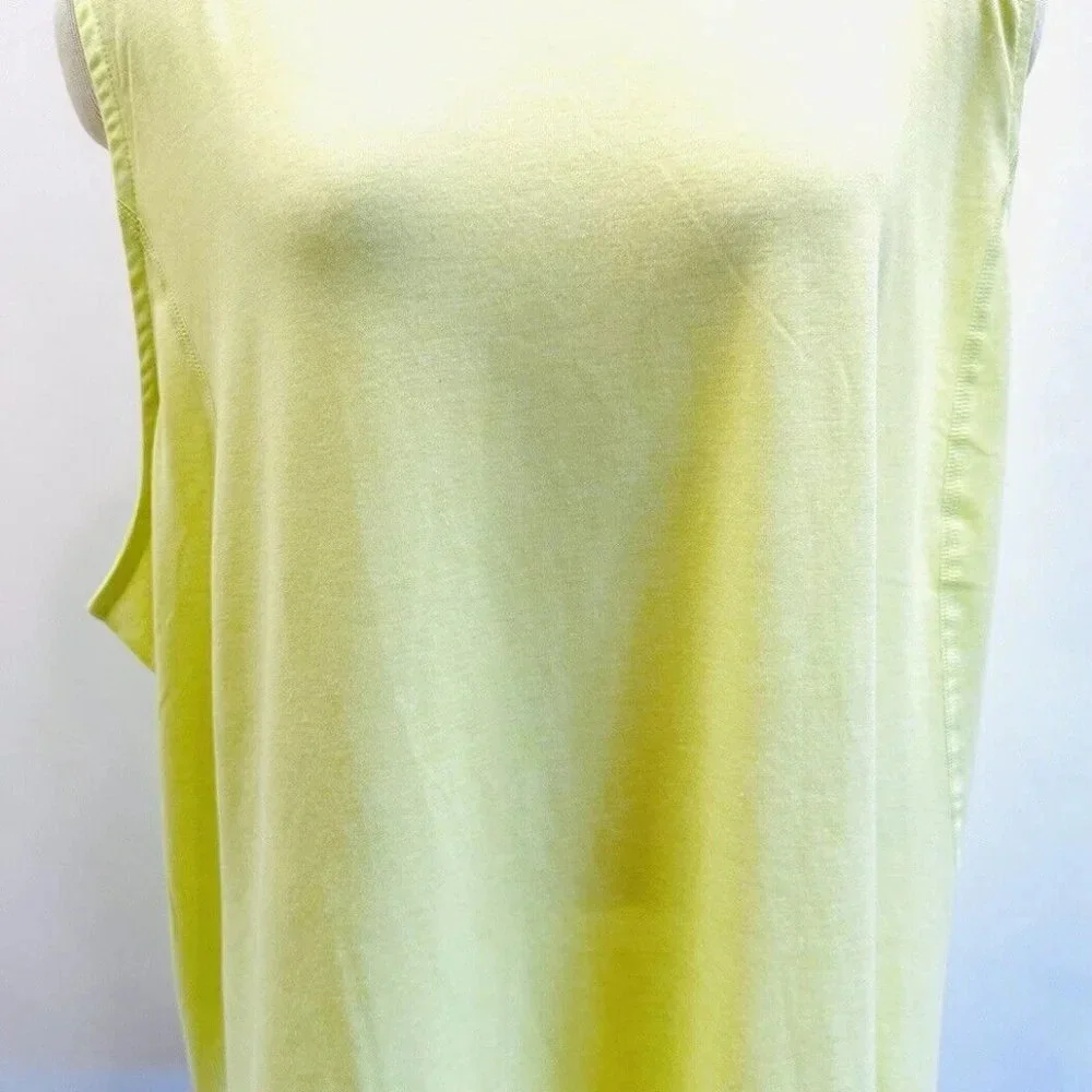 NWT TEK GEAR Women Sleeveless Athletic Leisure Flowy Wide Armhole Muscle Tank 2X - Picture 4 of 10